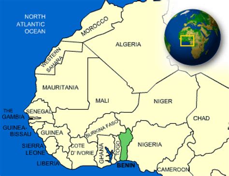 african country of benin