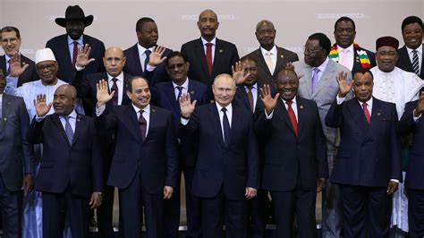 african leaders meeting with putin