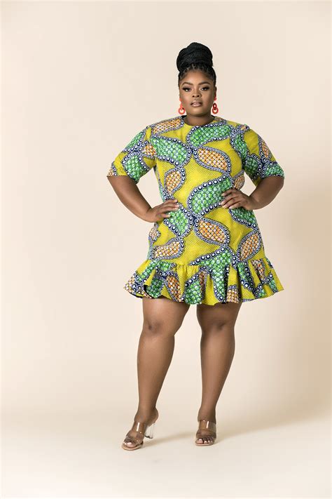 african print fashion for plus size