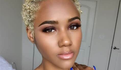 Africans With Blonde Hair Short African American styles Short