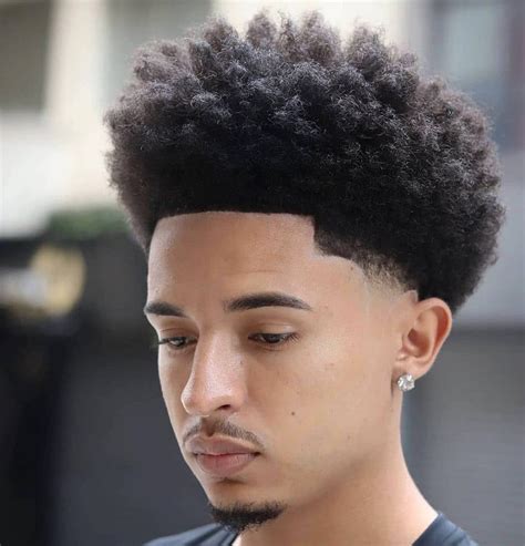 Afro + Taper Fade Haircut 15 Dope Styles For 2022
