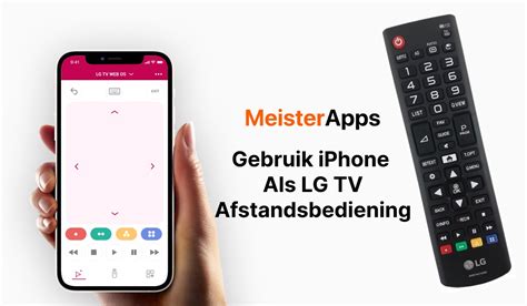 Afstandsbediening of App