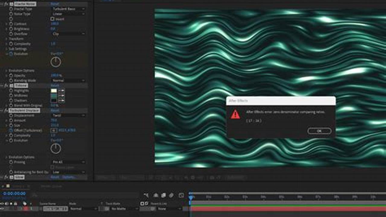 Unveiling the Secrets: Zero Denominators in After Effects Ratios Decoded