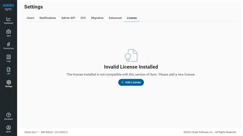 after activating the sync control button
