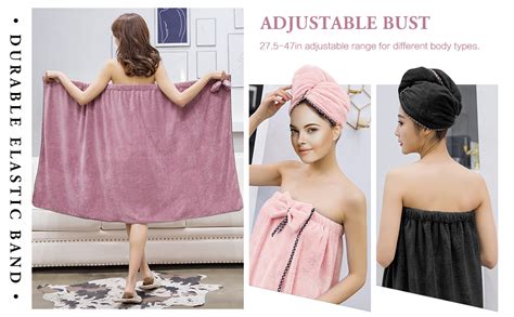 After Bath Towel Wrap