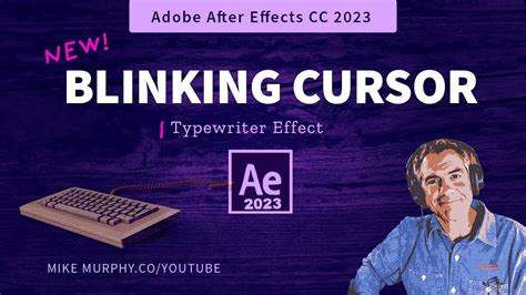 After Effects Typewriter Effect With Blinking Cursor