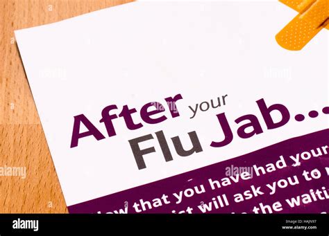 after flu jab