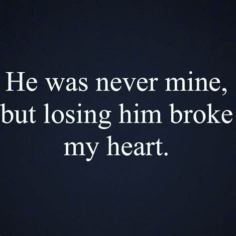 after losing him