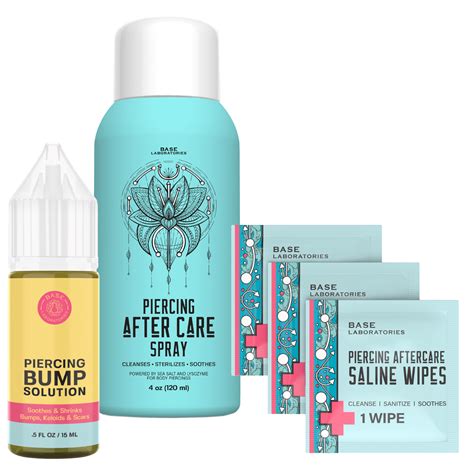 Aftercare Products Examples