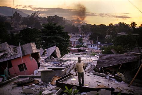aftermath of haiti earthquake 2010