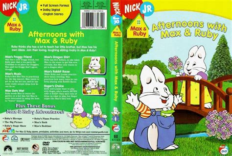 afternoons with max and ruby dvd
