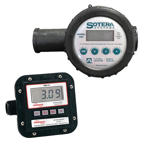 Digital chemical flow meter SILVER AUTOMATION INSTRUMENTS LTD.