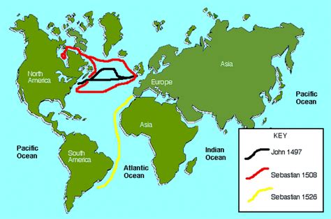 age of exploration sebastian cabot's voyages