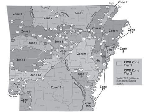 agfc deer zone map