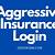 aggressive insurance agent login