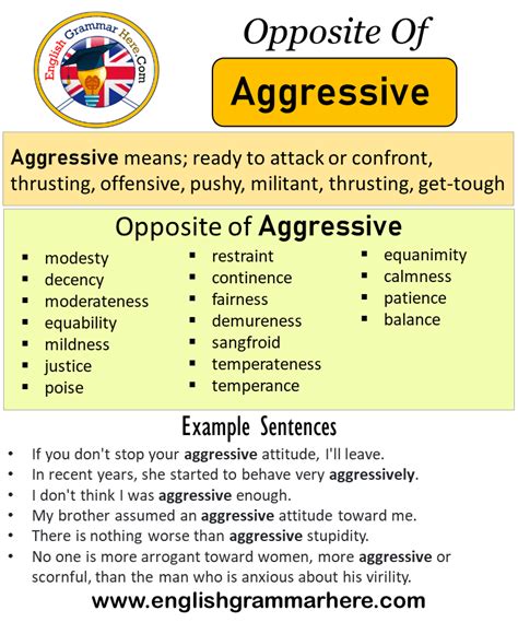 aggressive meaning in tamil with example sentence