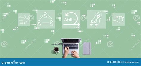 agile working laptop