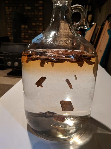 Aging Brandy With Oak Chips