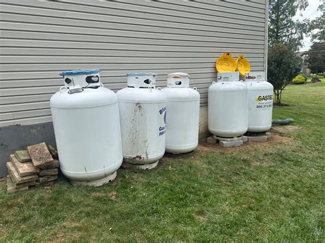 aging propane tank