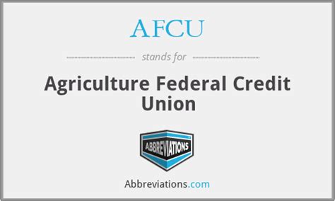 agriculture federal credit union careers