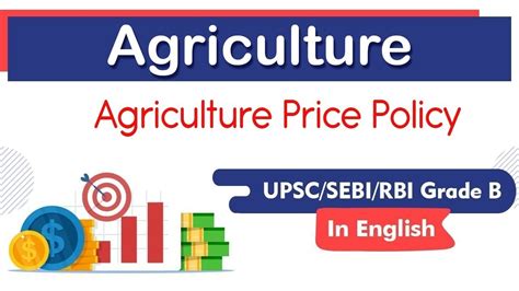 agriculture pricing policy upsc