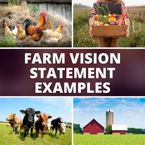 Agriculture Vision Statement Examples
