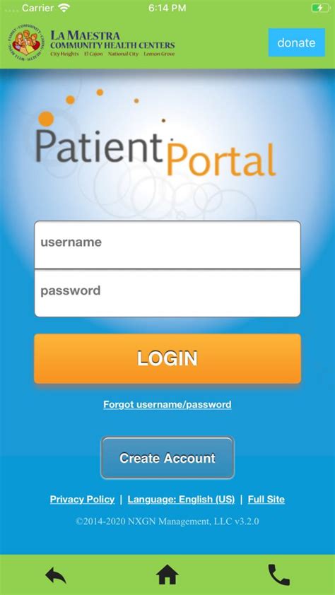 ah patient portal login