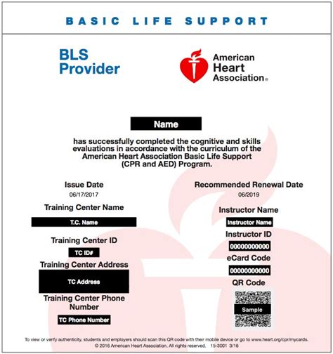 aha bls certification lookup