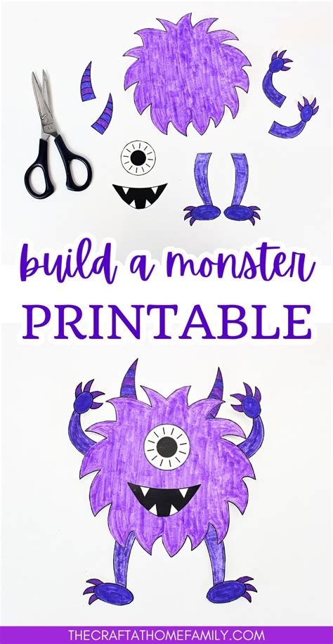 Ahh Ive Create A Monster Printable