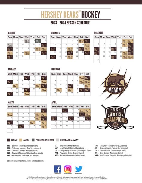 ahl 2023-24 schedule release