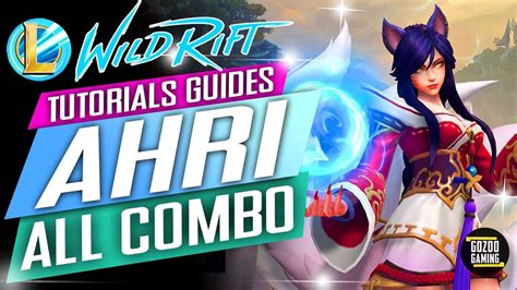 ahri combo wild rift