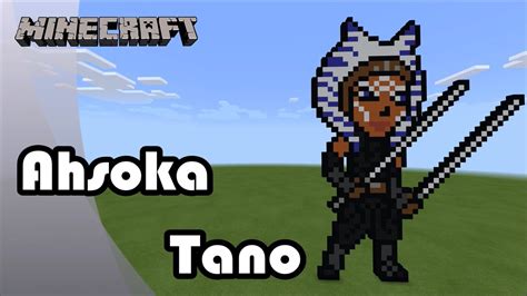 Ahsoka Pixel Art Minecraft