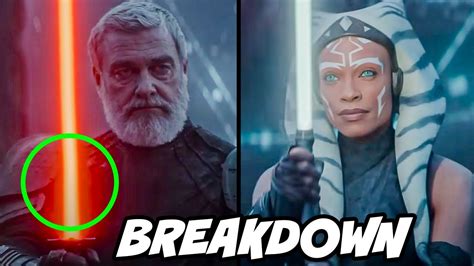 Ahsoka Trailer Breakdown Sith