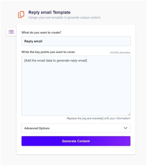 ai email reply generator free online