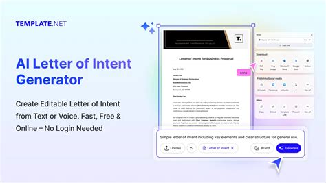 ai letter of intent generator