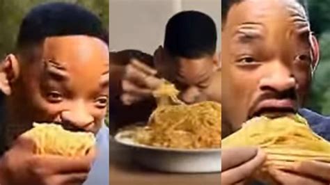 ai people eating spaghetti