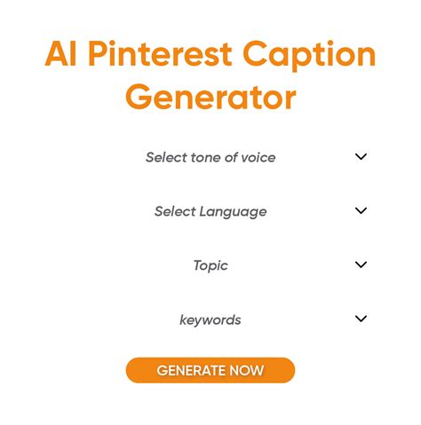 ai pinterest caption generator