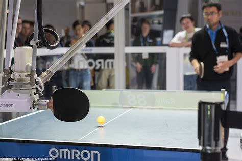 ai robot ping pong real