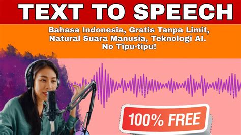 ai text to speech bahasa indonesia free