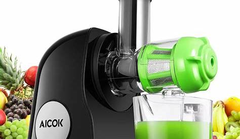 Aicok Slow Masticating juicer, Cold Press Juice Extractor