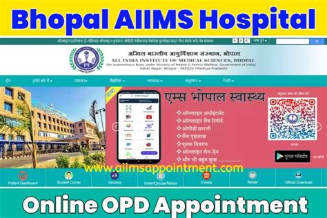 aiims bhopal appointment online opd