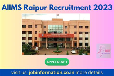 aiims raipur recruitment 2023