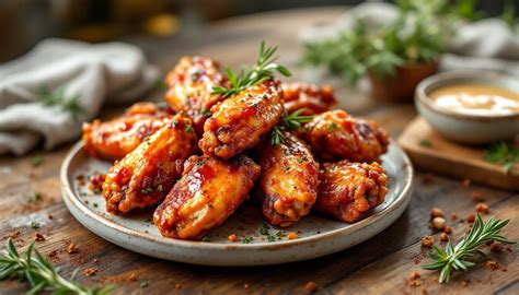 Ailes de poulet KFC pour un repas