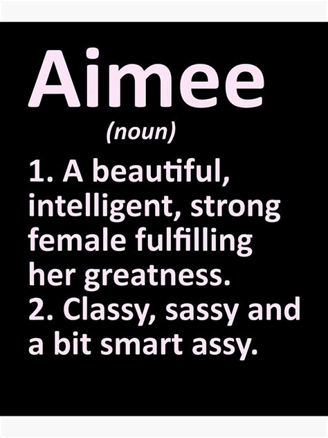 aimee definition