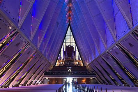 Air Force Academy Chapel Architecture details, Modern