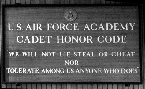 A BROKEN CODE Air Force Academy athletes flouted sacred