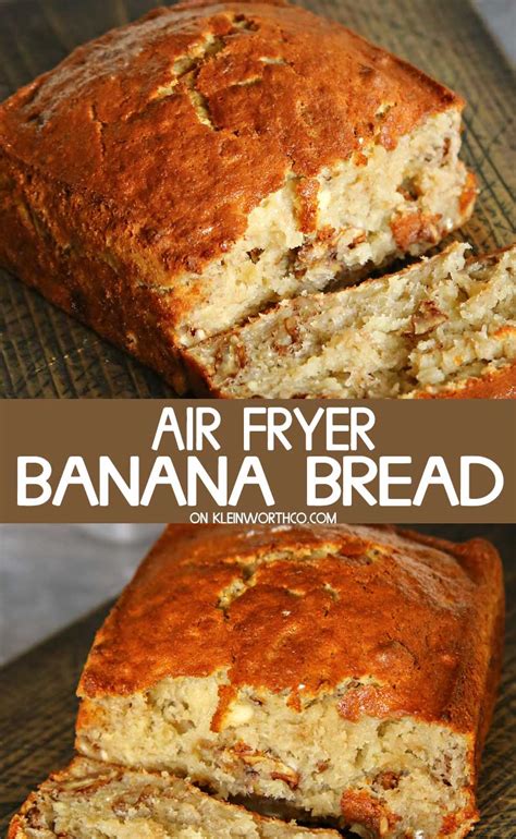 Air Fryer Banana Bread Recipe With Video