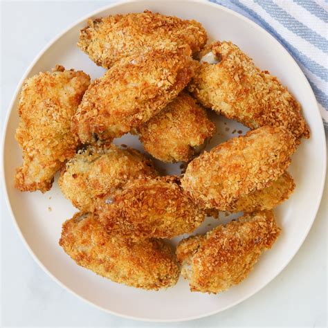 Air Fryer Breaded Chicken Wings: Crispy And Delicious