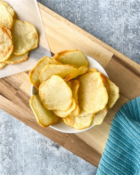 Air Fryer Salt and Vinegar Potato Chips Allrecipes