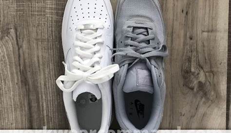 Air Max 90 Vs Air Force 1 Sizing Dokładne Zdjęcia Butów Undefeated X Nike "White